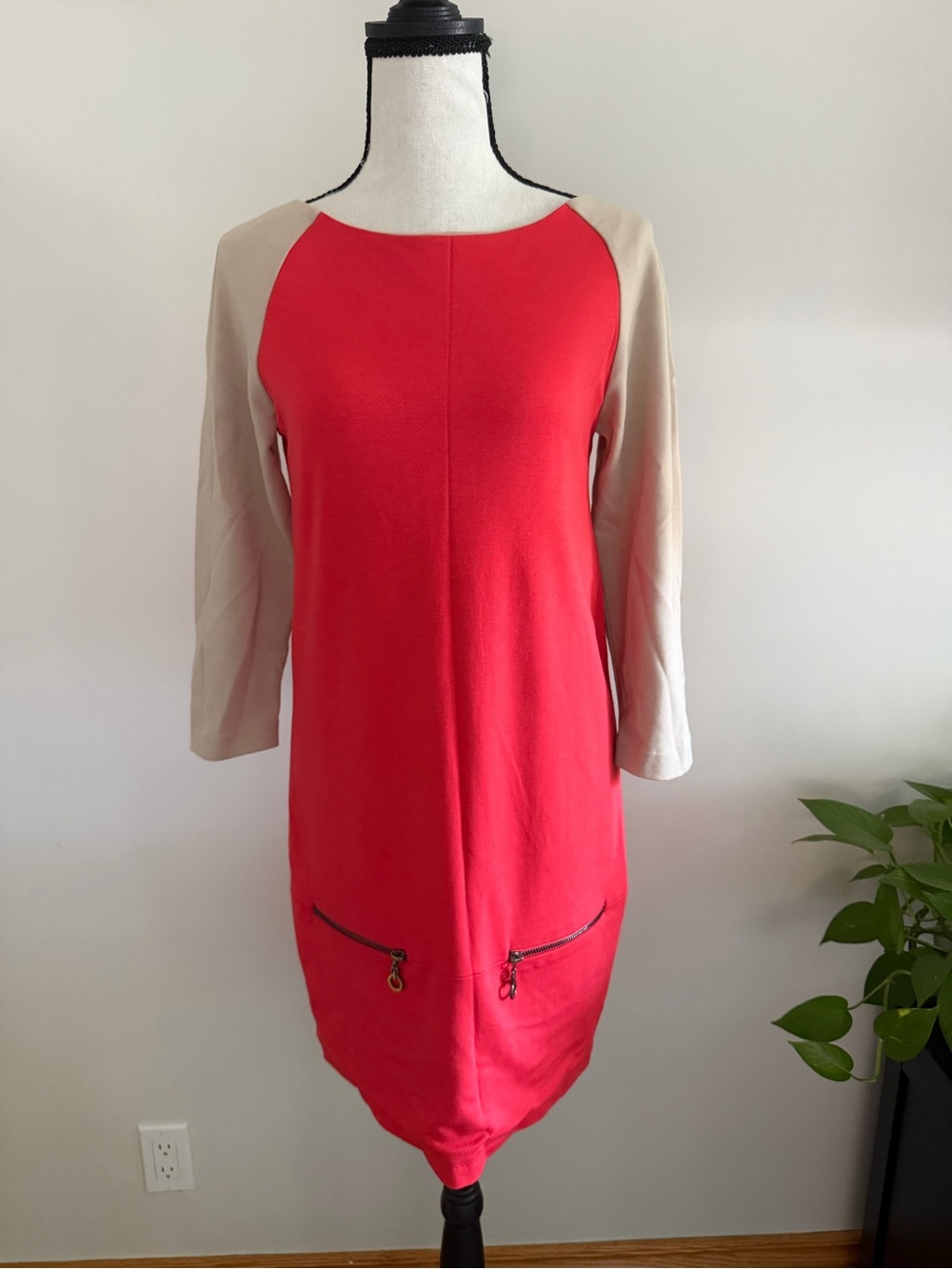 Bedo Red Shift Dress